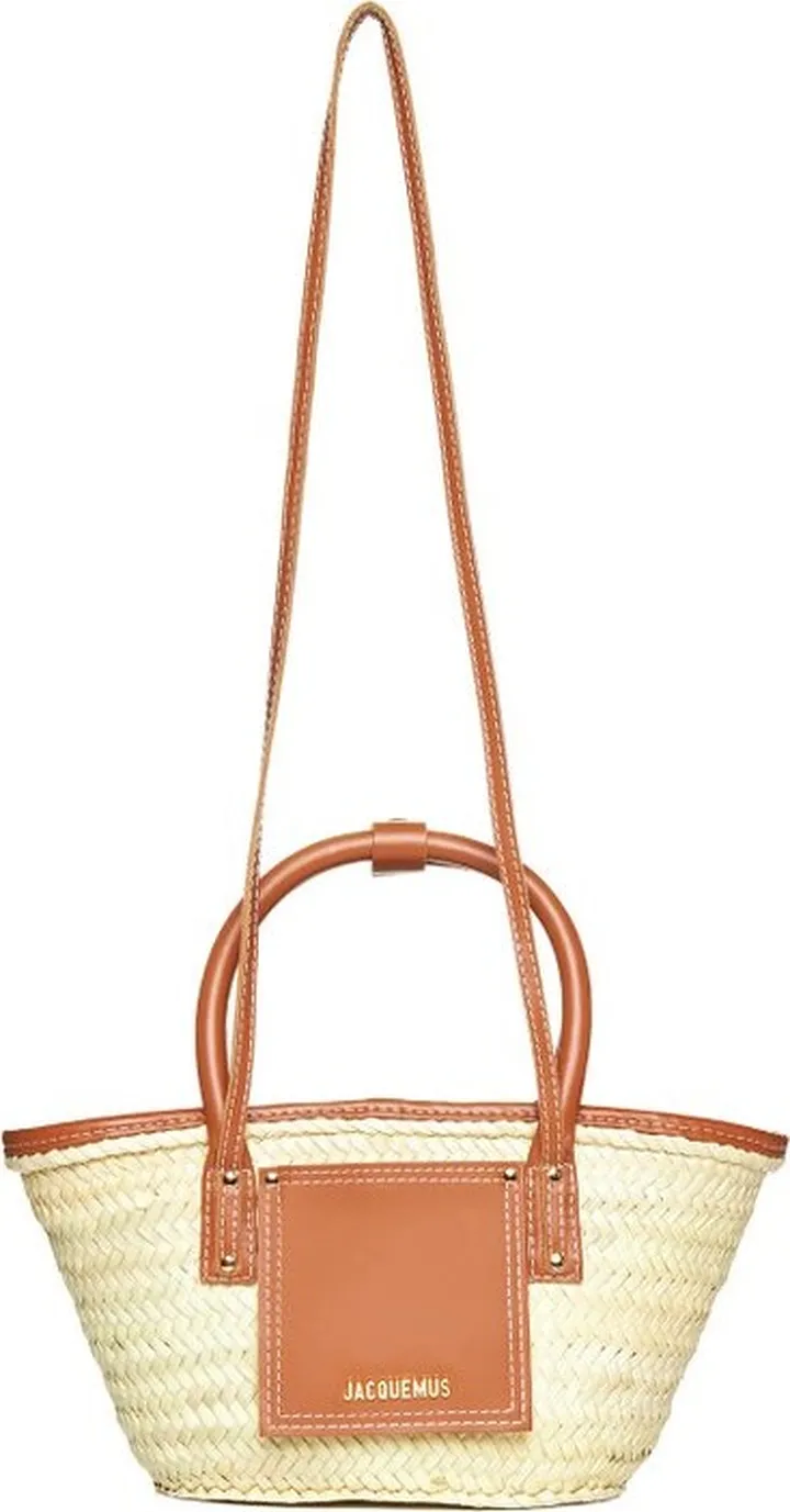 Jacquemus Le Panier Soli Logo Detailed Petite Tote Bag