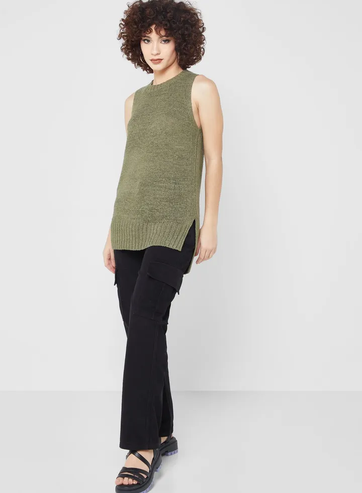 High Waist Cargo Pants