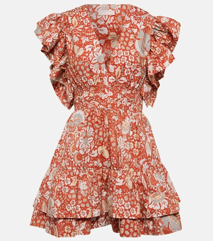 Kiri cotton poplin minidress