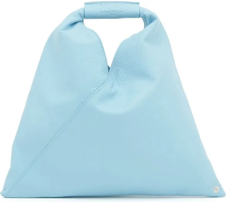 Triangle flat-handle tote