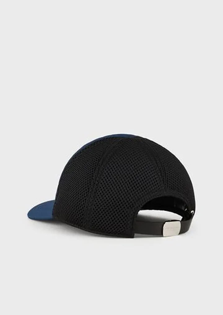Technical nylon baseball cap