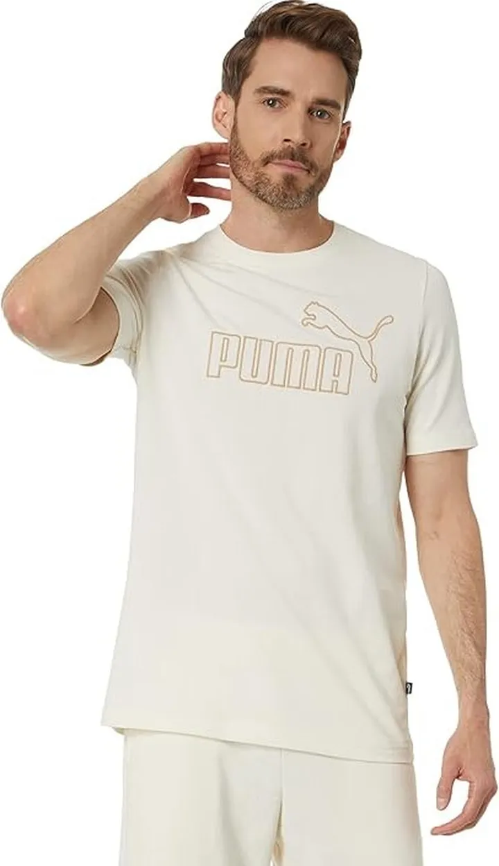 PUMA Essentials Elevated Pique Tee (Pristine) Men's Clothing