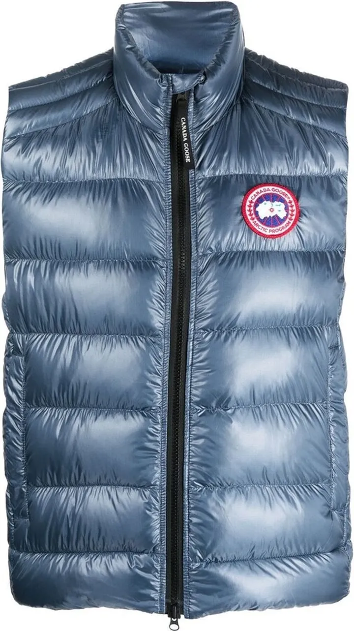 Crofton logo-patch padded gilet