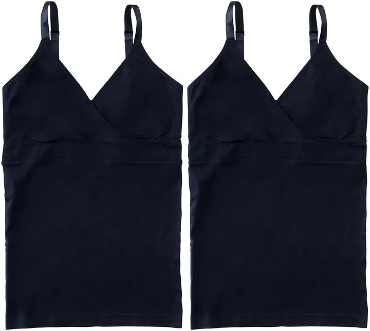 2-Pack Nursing Surplice Camisoles