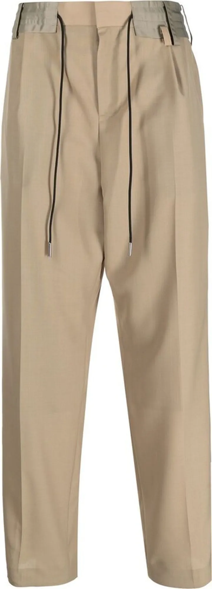 High Waist Straight-Leg Trousers