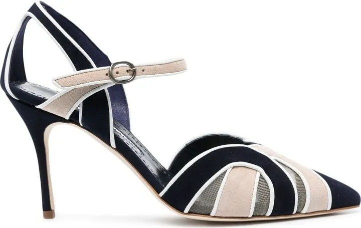 Pointed-Toe 100mm Stiletto Pumps
