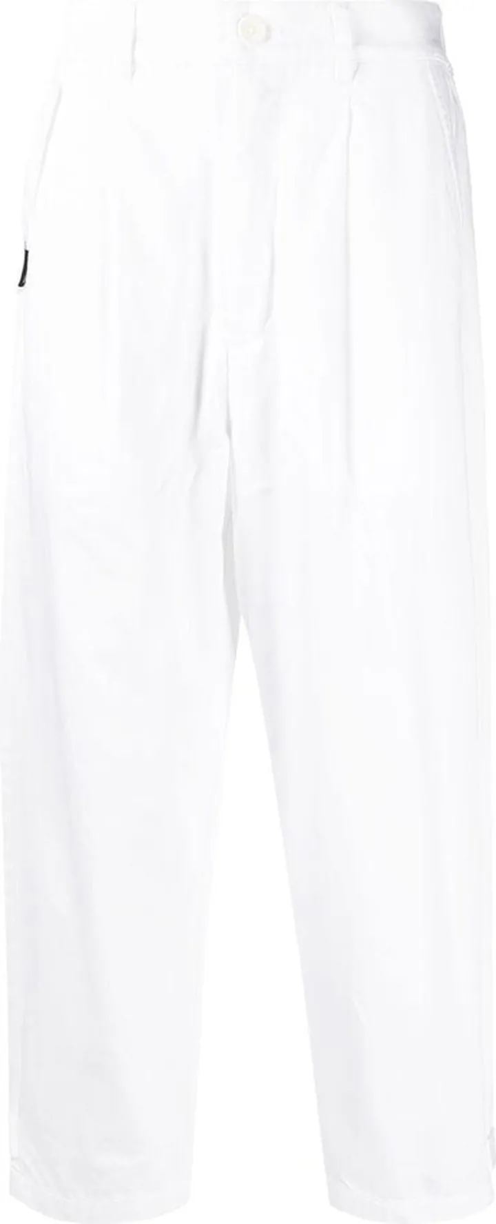 Straight-Leg Cut Trousers