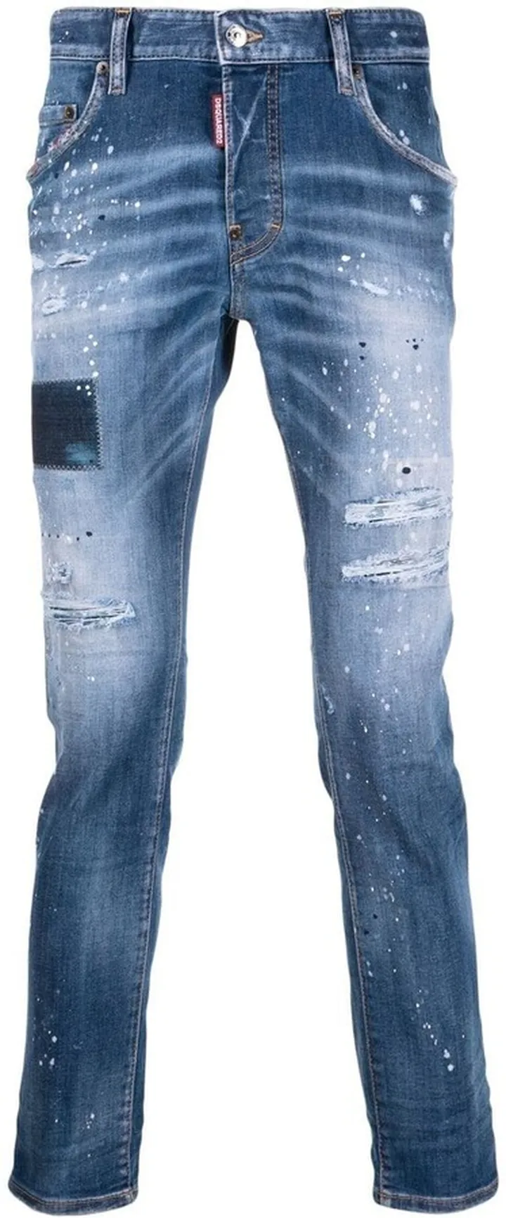 Bleach Ripped Jeans