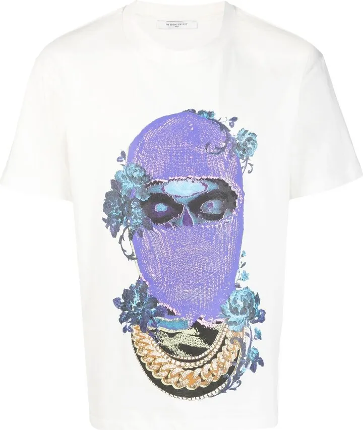 graphic-print cotton T-shirt