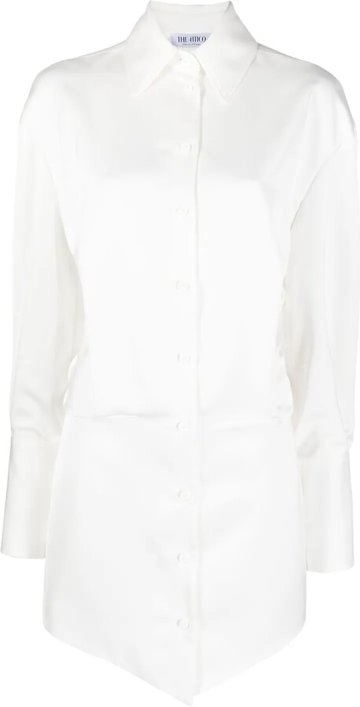 Asymmetric-Design Mini Dress