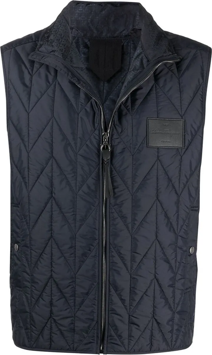 FERRAGAMO- Quilted Gilet