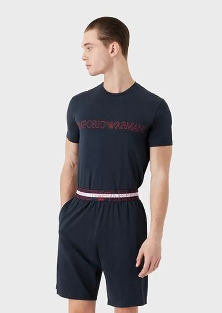 Megalogo organic cotton pyjamas