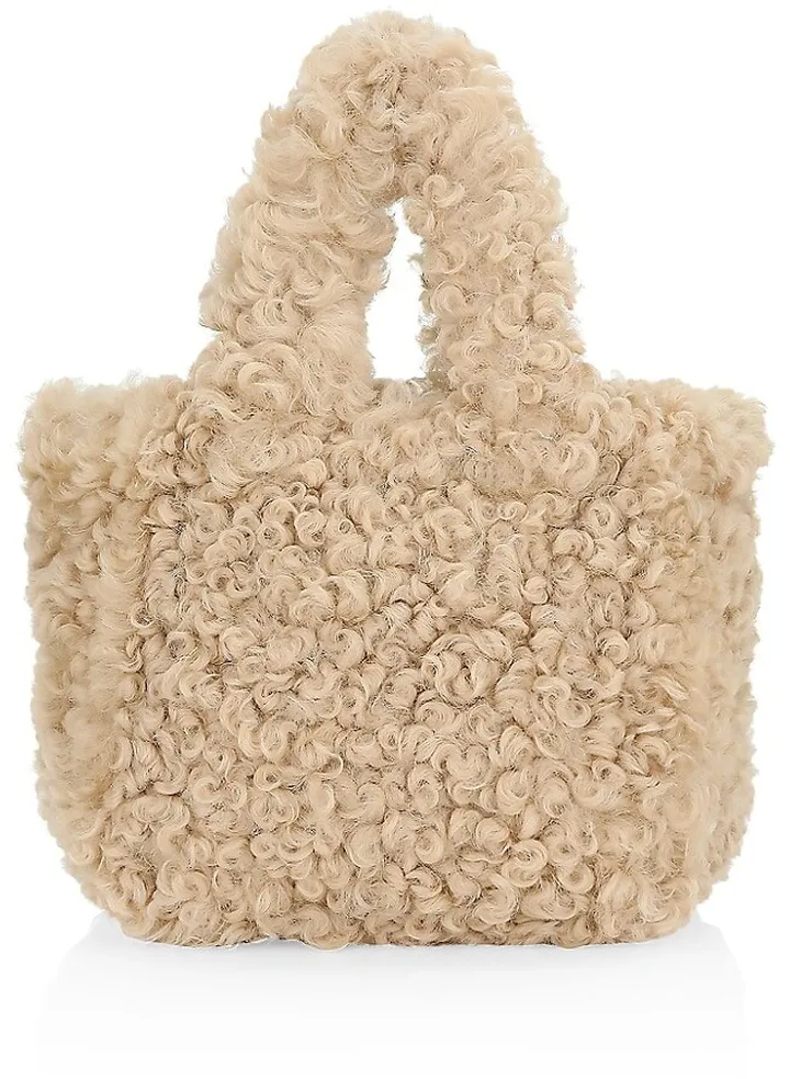 Shearling Tote