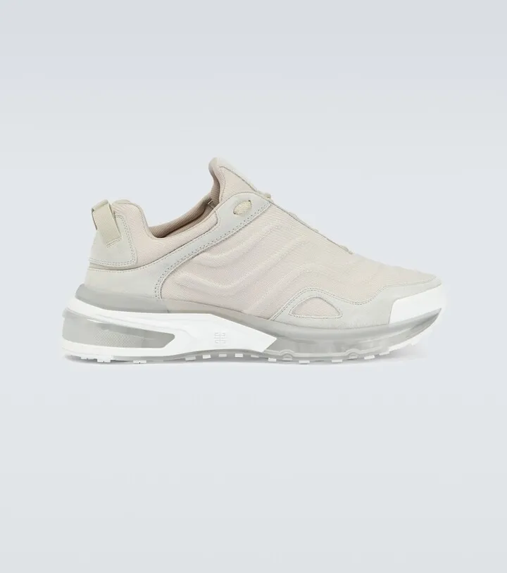 Giv 1 leather and canvas sneakers