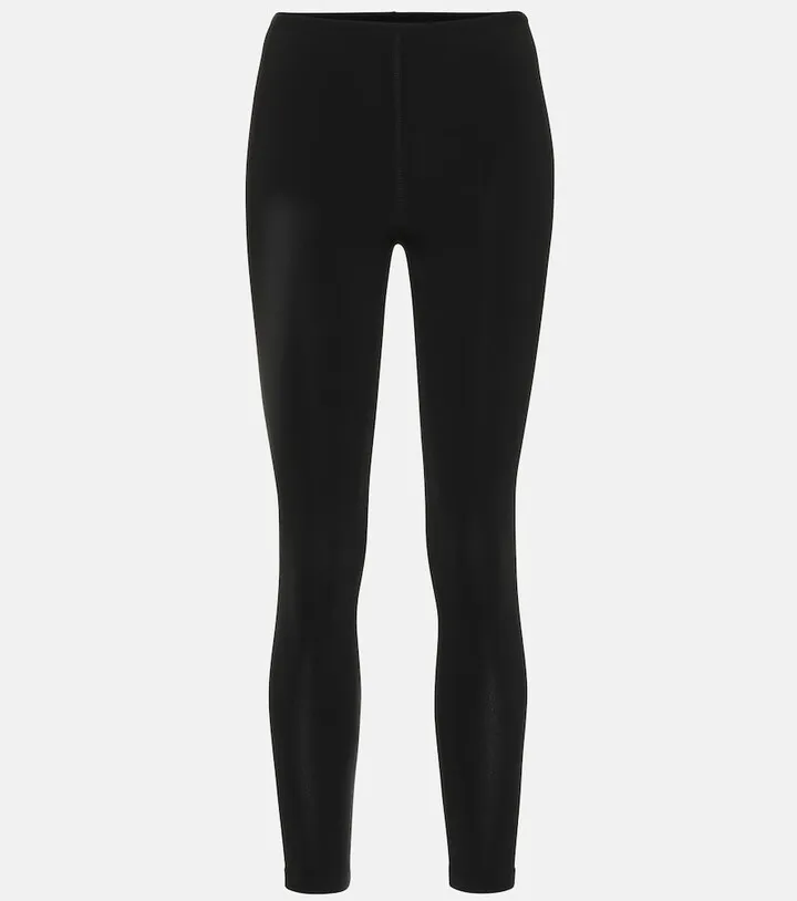Stretch-knit skinny pants