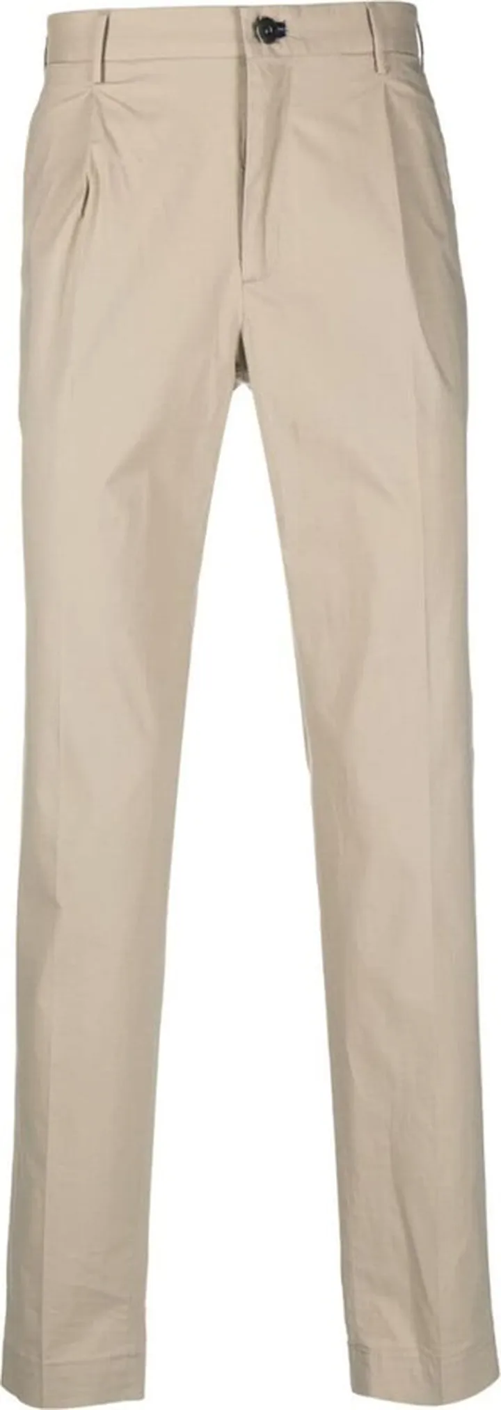 Slim-Cut Tailored Trousers
