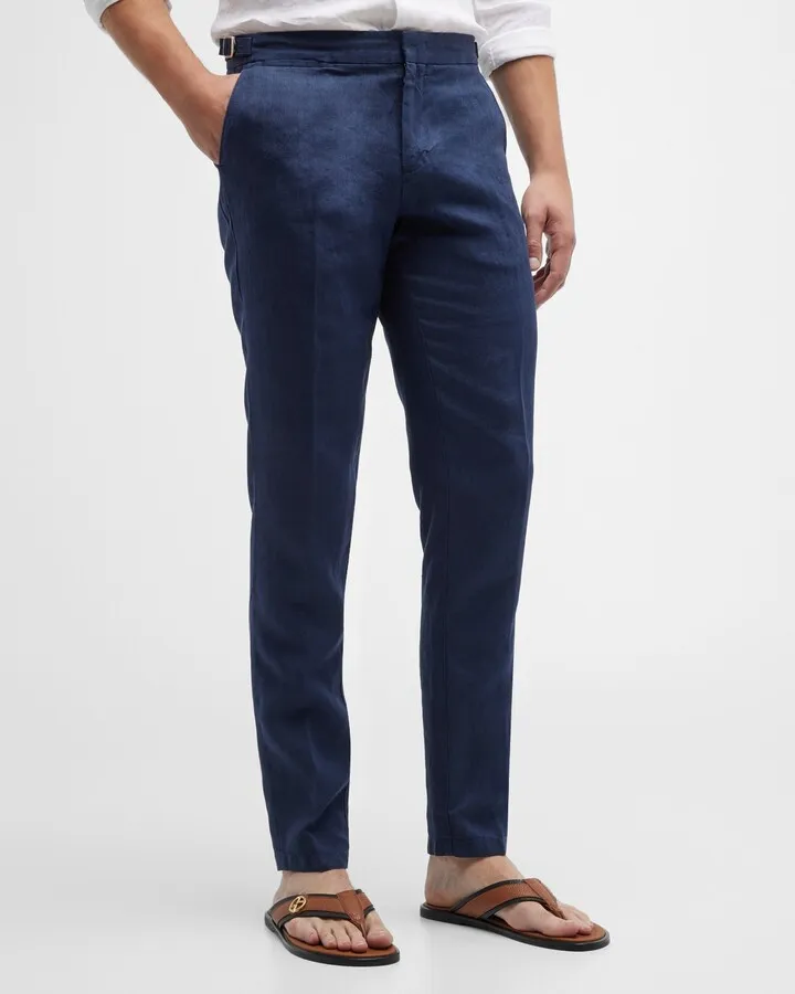 Men's Griffon Linen Trousers