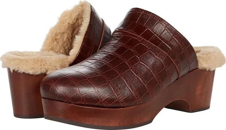 Andre Assous Sofi (Cognac) Women's Clog Shoes