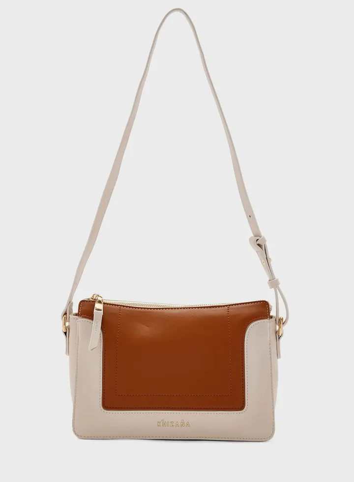 Colourblock Crossbody Bag