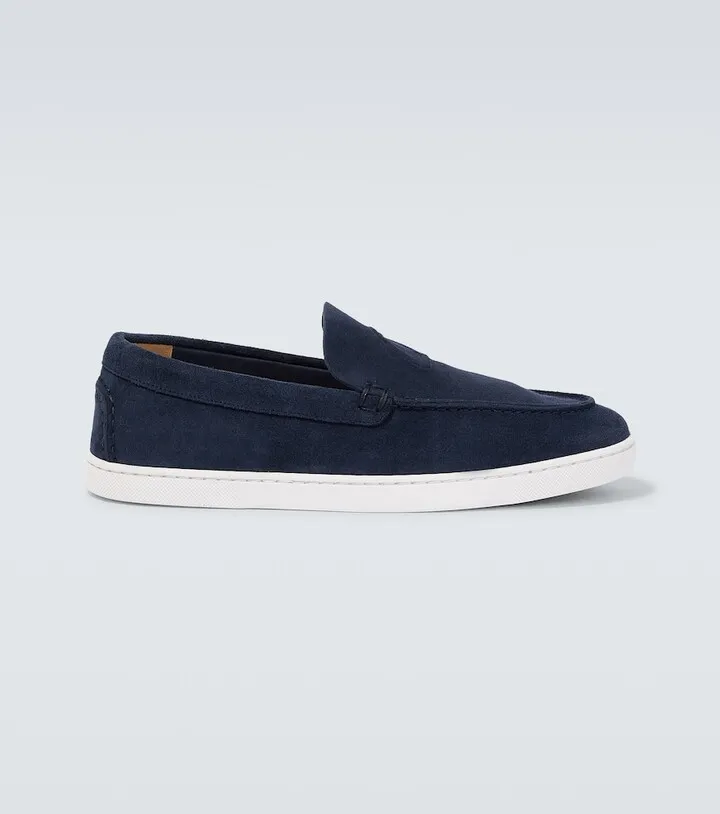 Varsiboat suede loafers