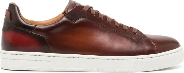 Leather Low-Top Sneakers
