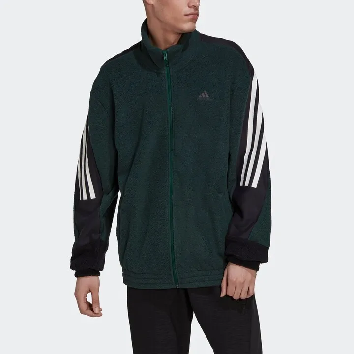 Men's adidas Future Icons 3-Stripes Polar Fleece Track Top