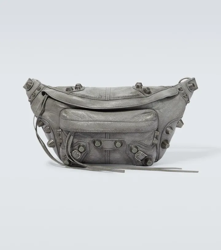 Le Cagole embellished leather belt bag