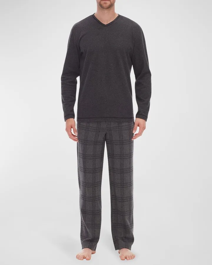 Men's 2-Piece Long Pajama Set