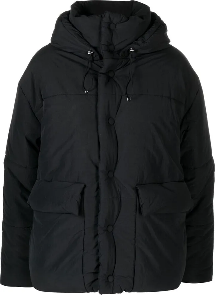Hide puffer jacket
