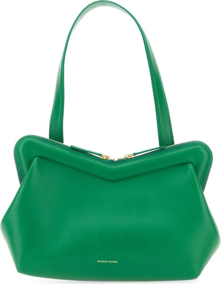 Mansur Gavriel M Frame Logo Detailed Tote Bag