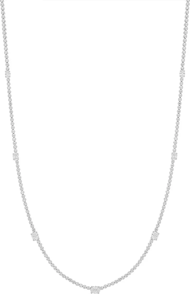 Audrey Diamond Tennis Necklace