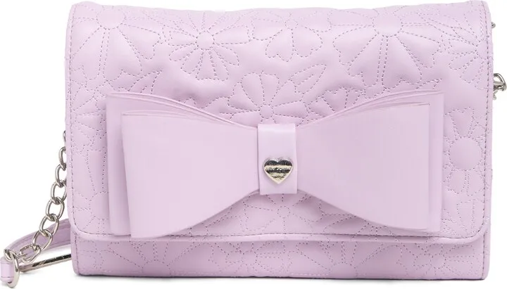 Floral Printed Crossbody Wallet