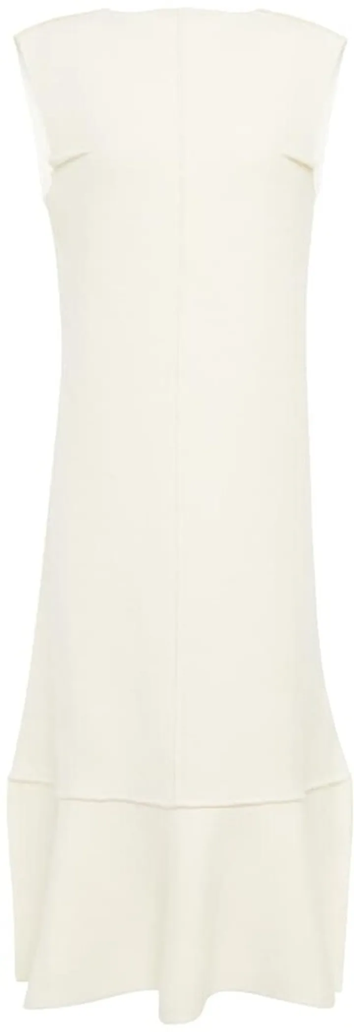Wool-blend midi dress