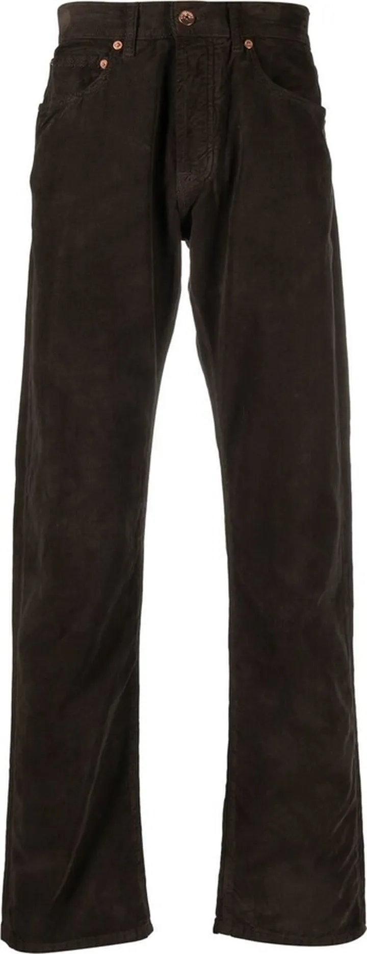 Straight-Leg Corduroy Trousers