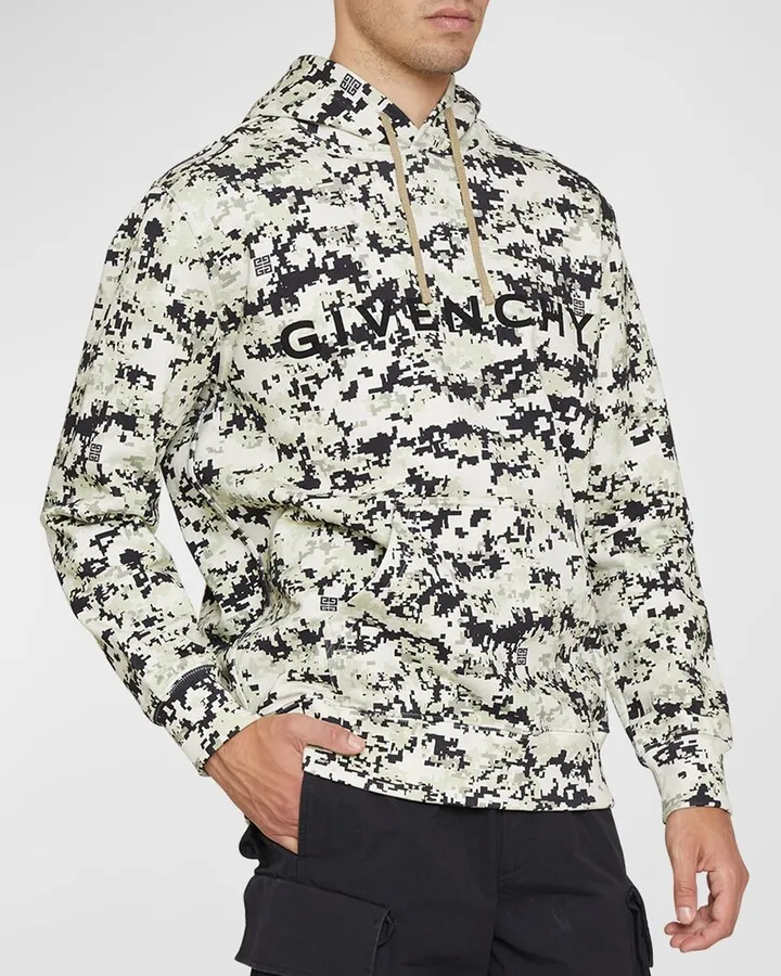 Men's Pixel Camo Hoodie