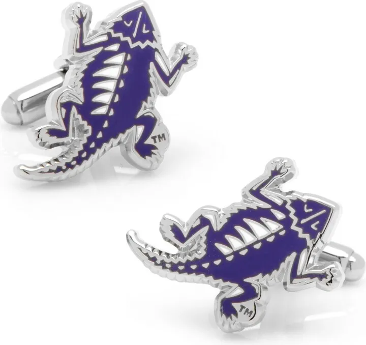 Vintage Tcu Horned Frog Cufflinks