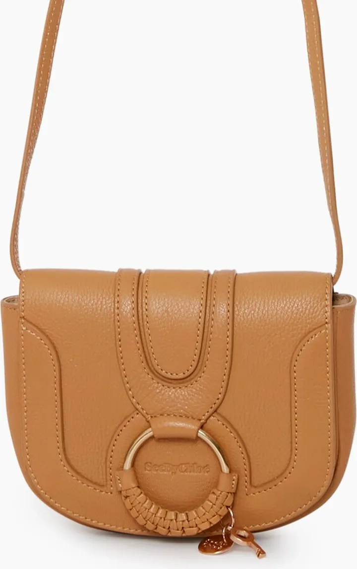 Biscotti Beige Leather Mini Hana Bag