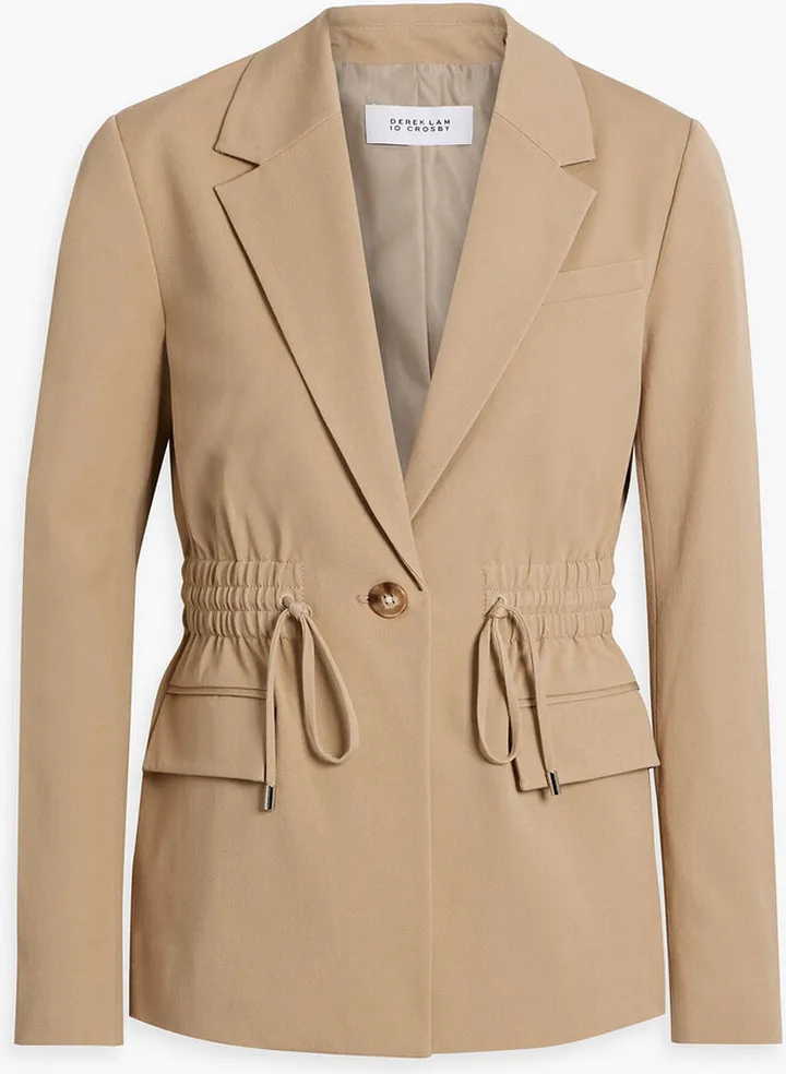 Cotton-blend blazer