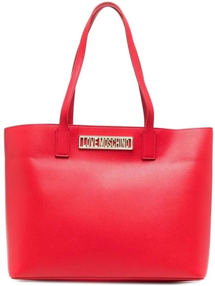 Logo-Plaque Tote-Bag