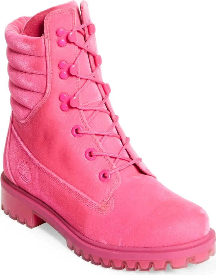 x Timberland Velvet Hiking Boot