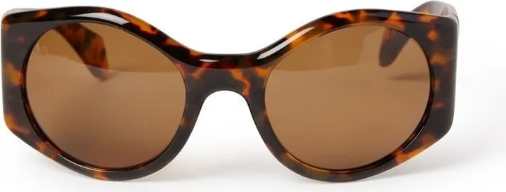 Palm Angels Ennis Round Frame Sunglasses