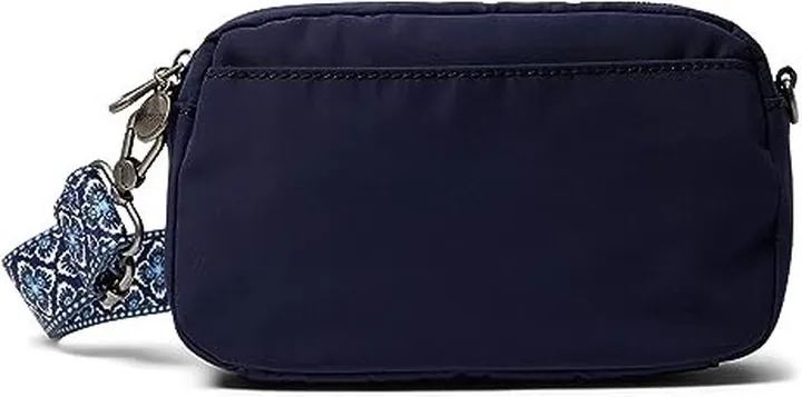 Sakroots Lodi Smartphone Crossbody (Black) Cross Body Handbags