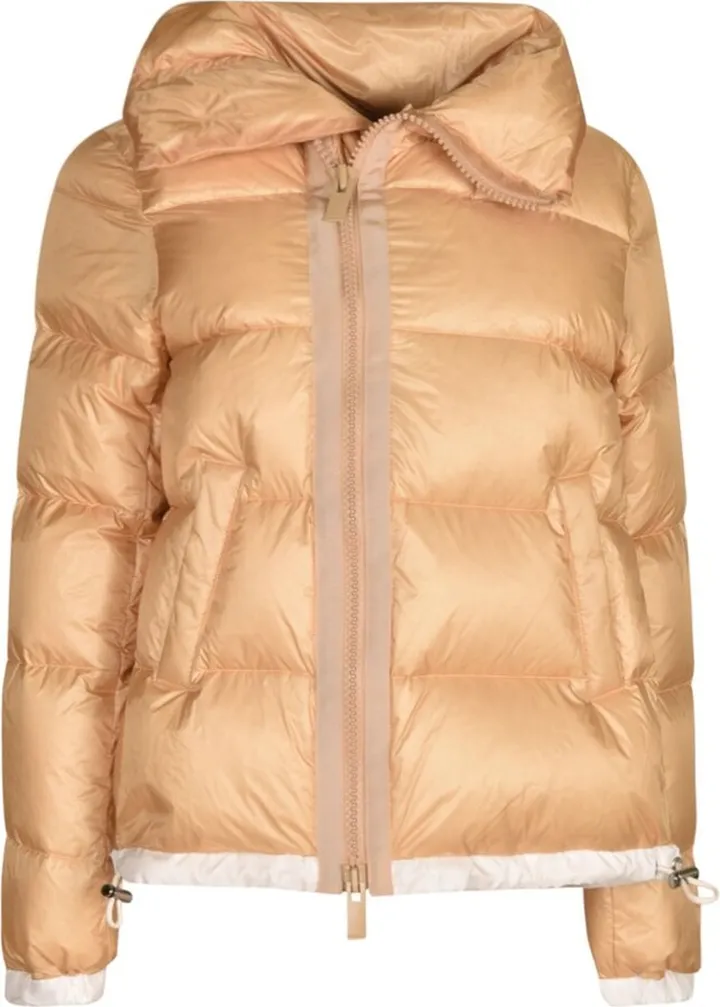 Sacai Zipped High-Neck Puffer Jacket