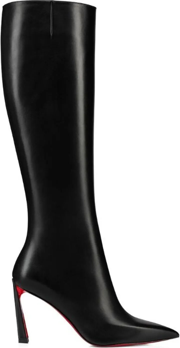 Christian Louboutin Condora Botta Leather Knee-High Boots 85