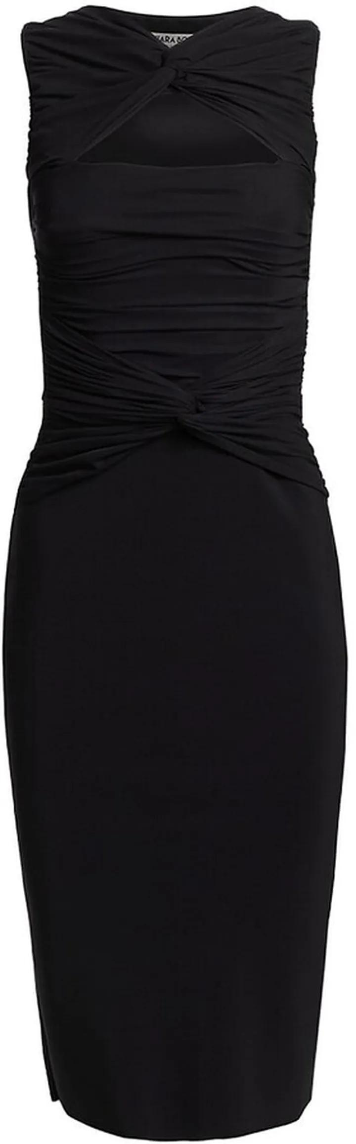 Audrine Ruched Cutout Bodycon Dress