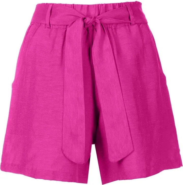 Belted Elasticated Short Shorts