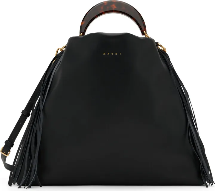 Marni Black Medium Venice Tote