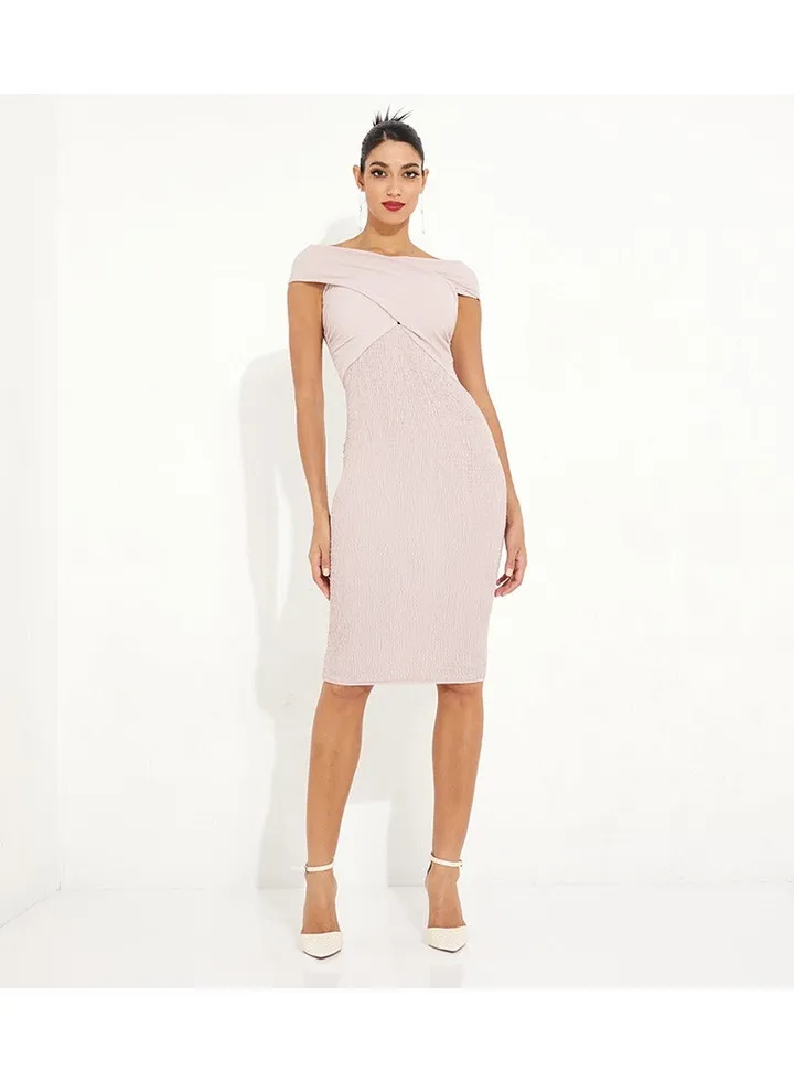 Little Mistress Mink Crepe Bodycon