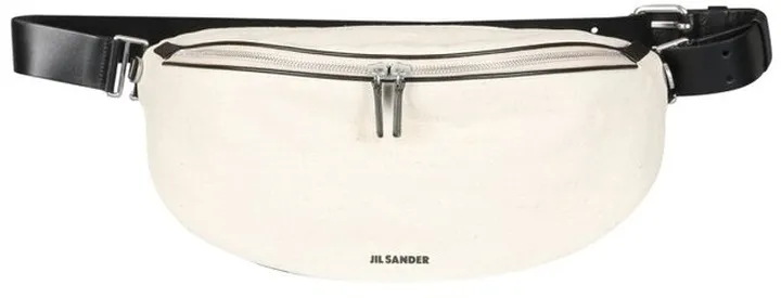Jil Sander Moon Logo Embossed Belt Bag