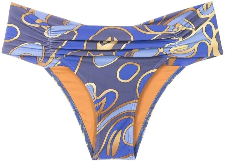Jasper graphic-print bikini